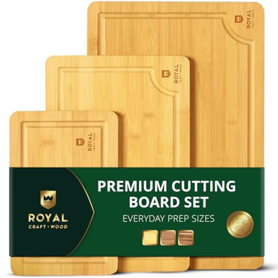 Meal Prep Juice - Wooden Cutting Boards for Kitchen Meal