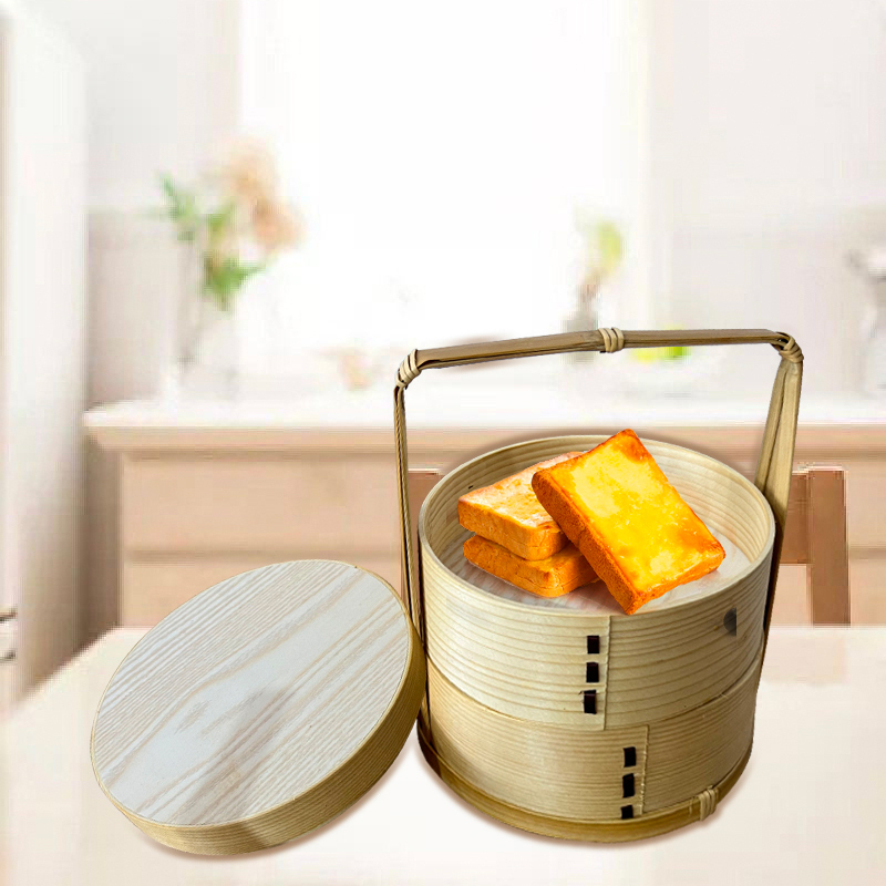 Meal Prep Japanese Food - Japanese Wooden Bento Lunch Box Vintage