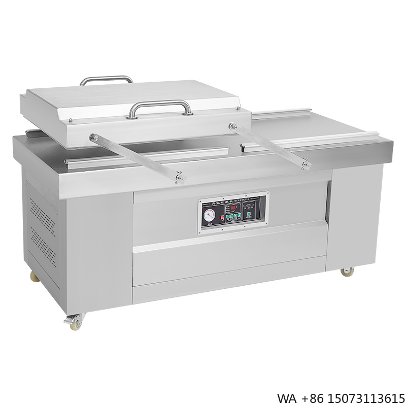 Meal Prep Vacuum Seal - Double Vacuum Sealing DZ-800-A Packing for