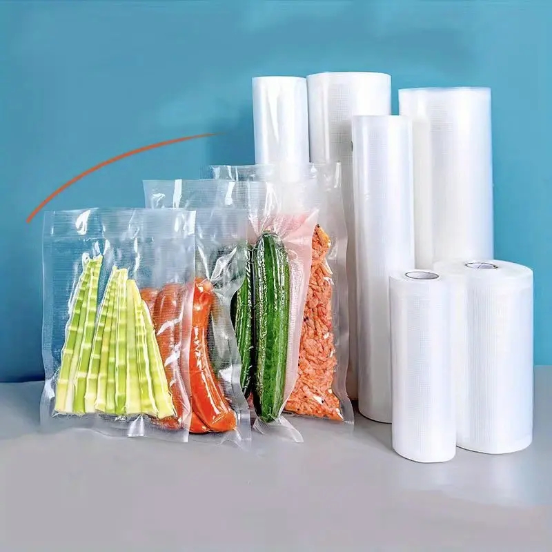 Meal Prep Vacuum Seal - 500cm/Rolls Food Vacuum Bags for Sous