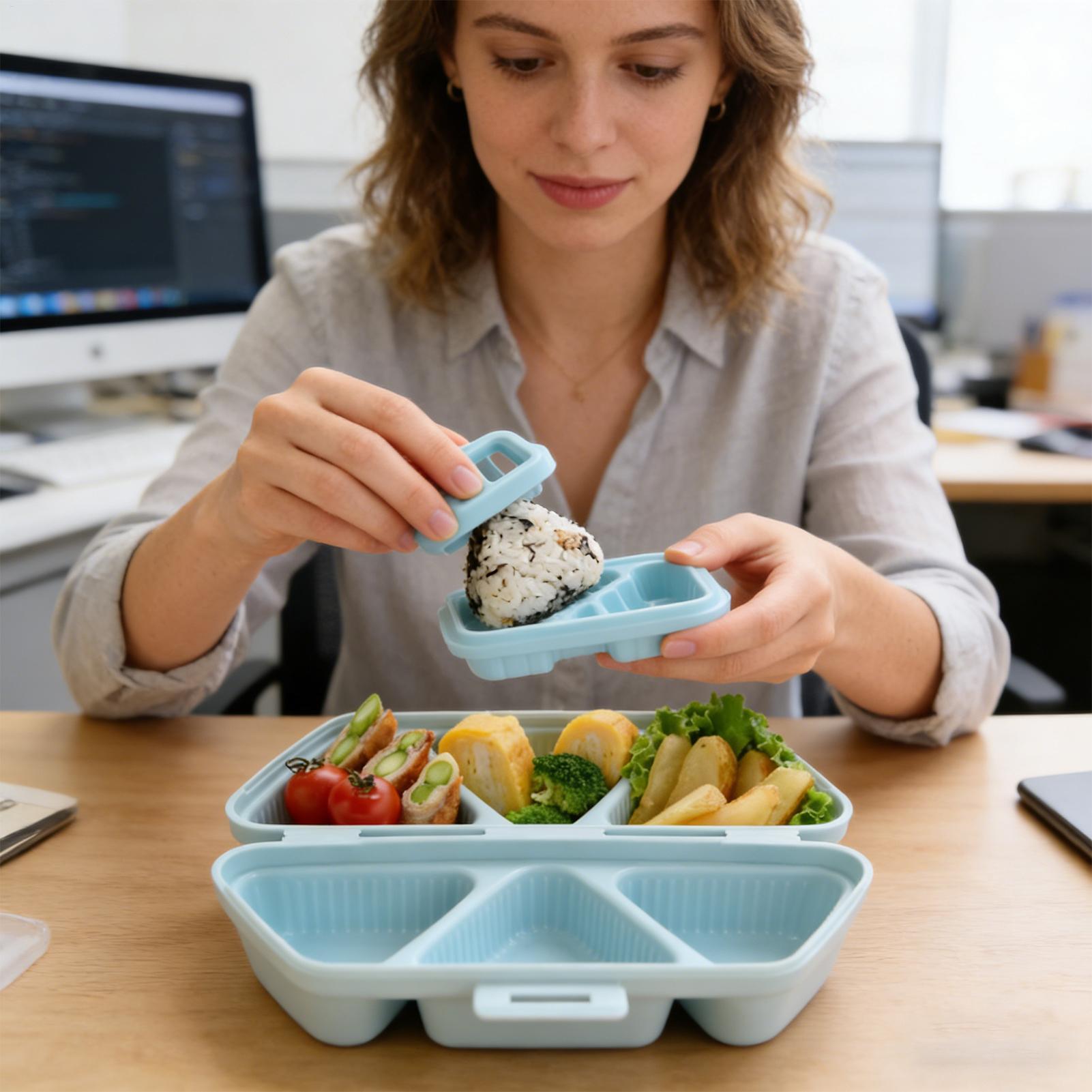 Rice Ball Mold 6-Cavity Japane - Meal Prep Japanese Food recension och pris