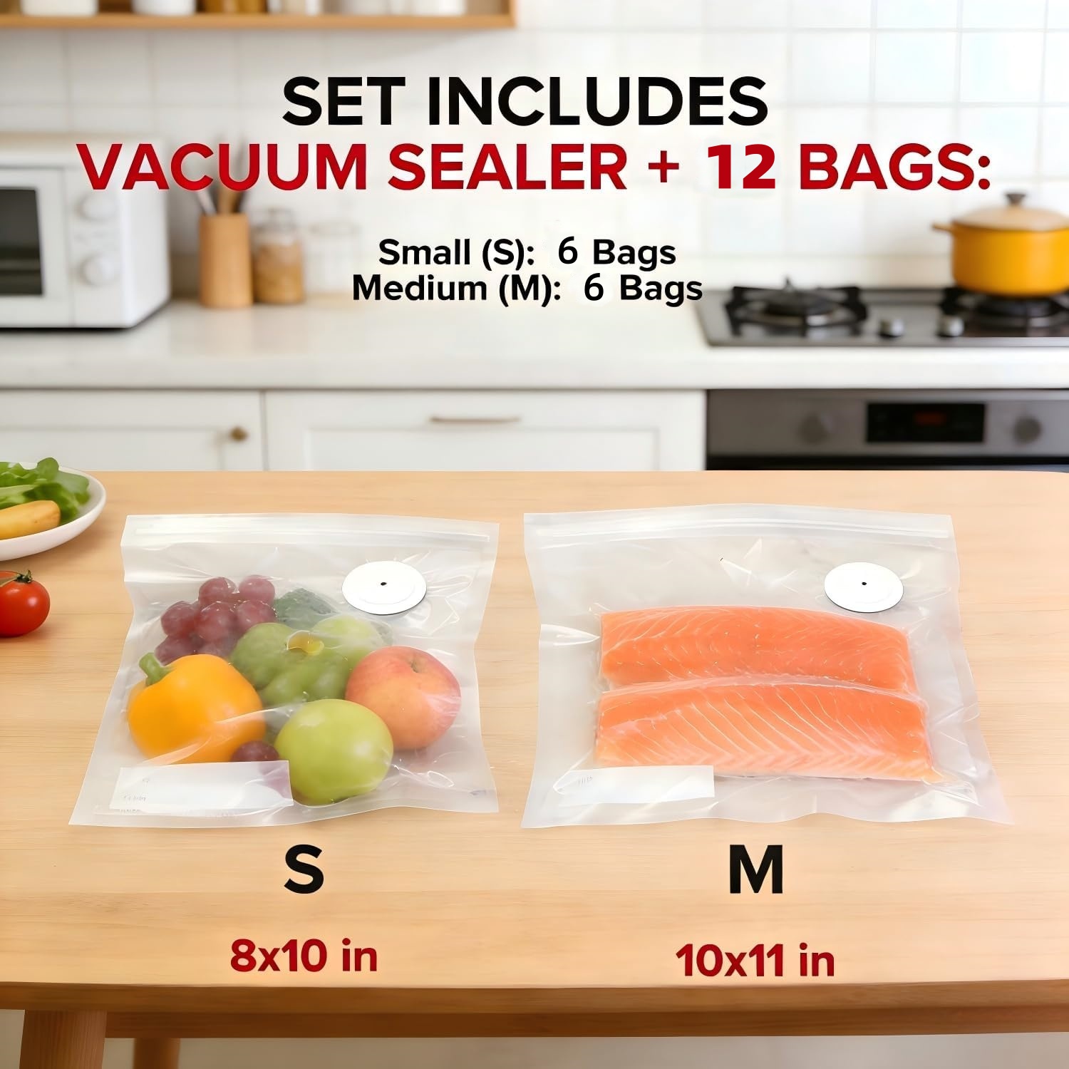 Vacuum Sealer Pump Electric Ai - Meal Prep Vacuum Seal recension och pris