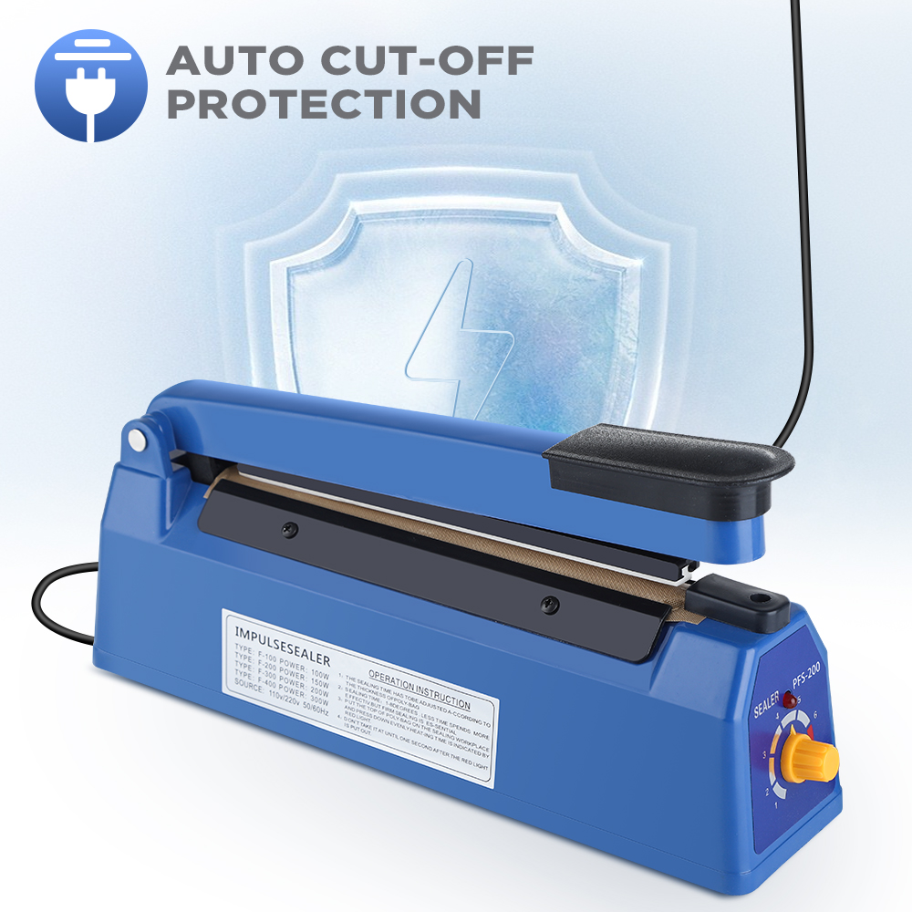 Impulse Sealer Machine Kitchen - Meal Prep Vacuum Seal recension och pris