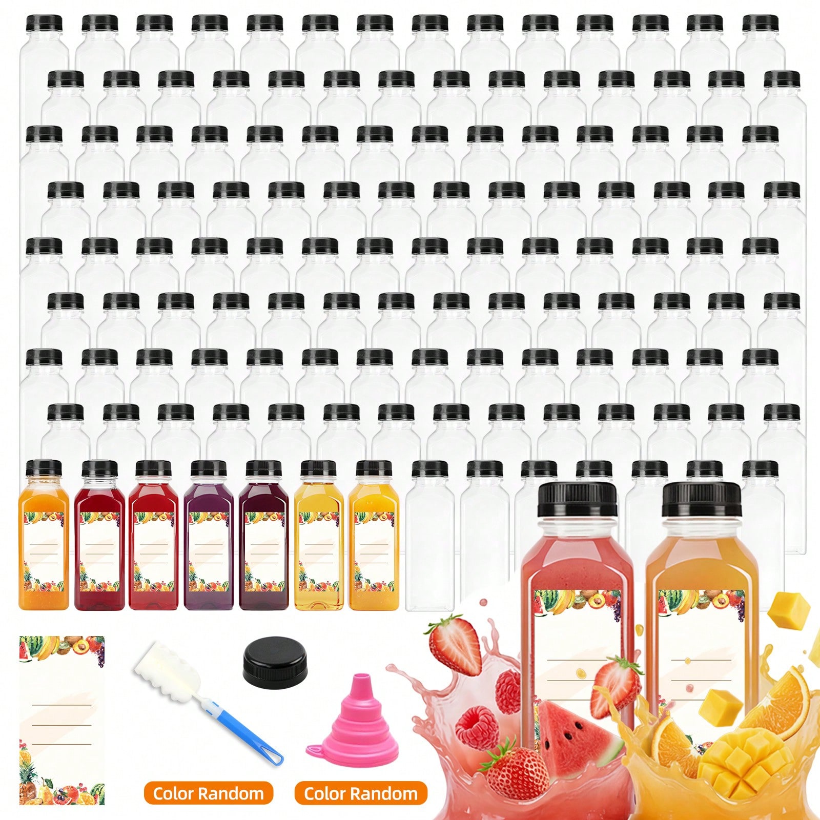 Plastic Juice Bottles Modern S - Meal Prep Juice recension och pris