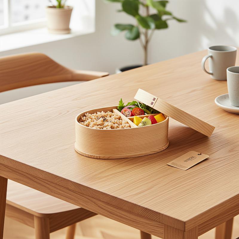 Children's Japanese Style Wood - Meal Prep Japanese Food recension och pris