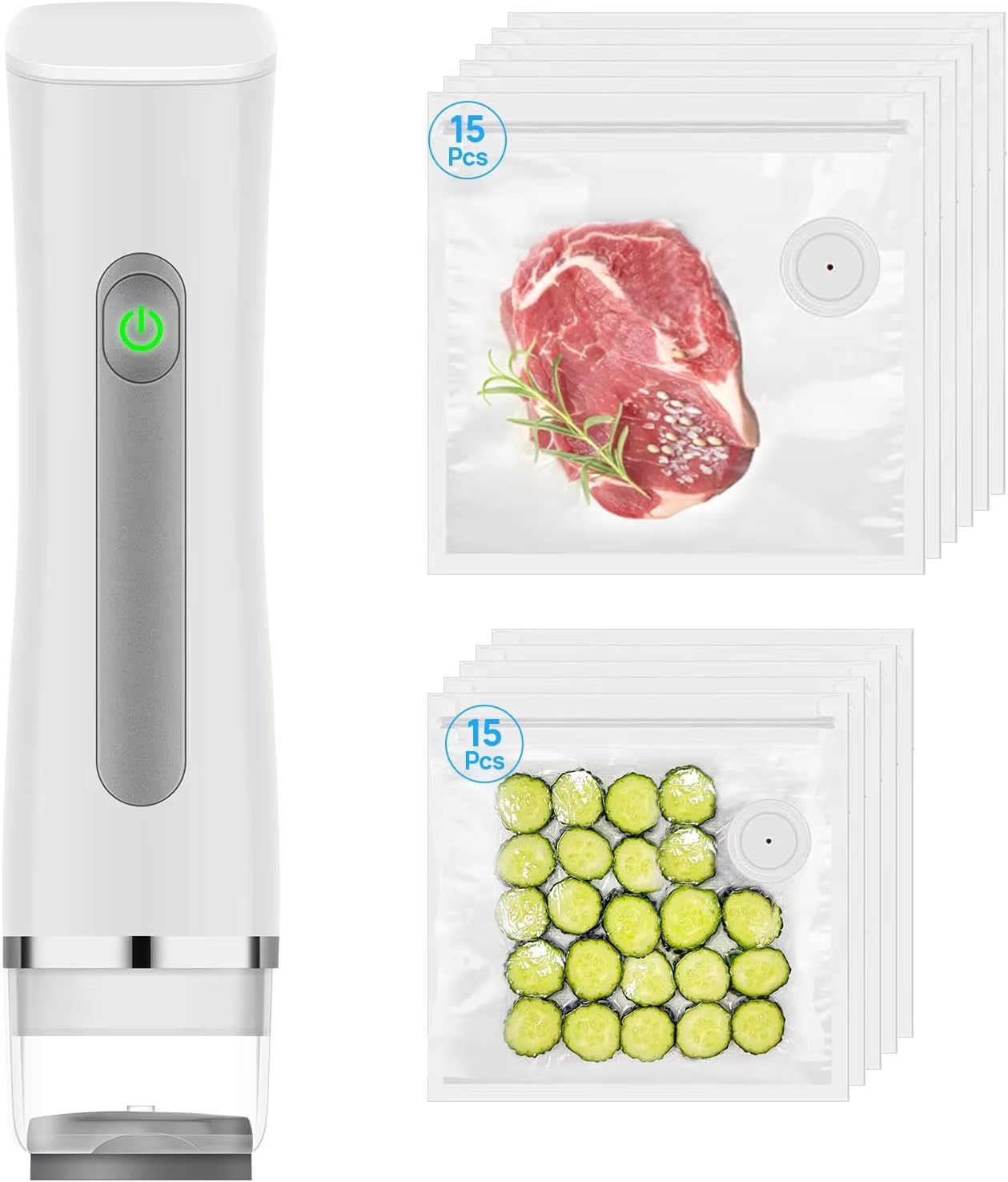Vacuum Sealer for Food with Vi - Meal Prep Vacuum Seal recension och pris