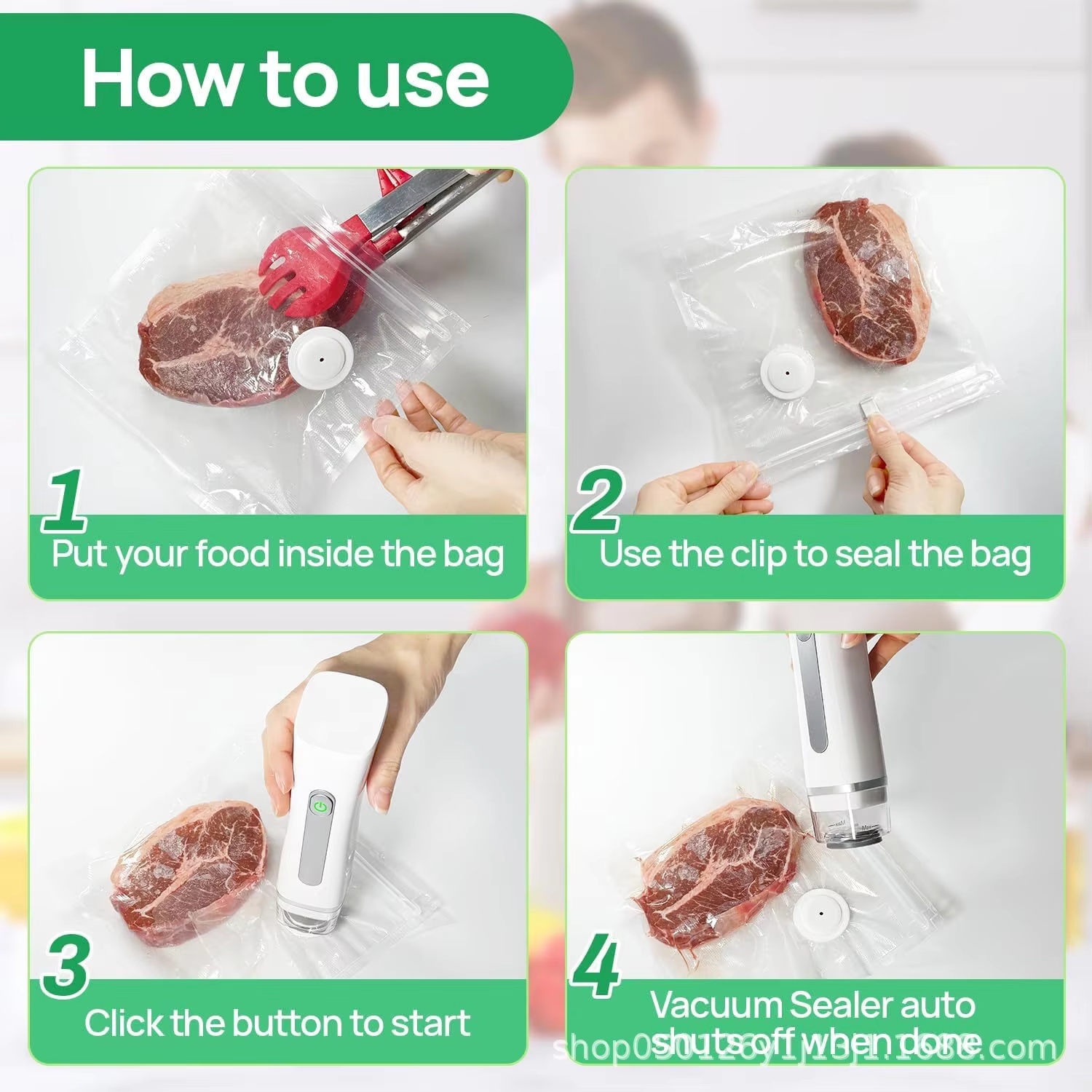 Vacuum Sealer for Food with Vi - Meal Prep Vacuum Seal recension och pris