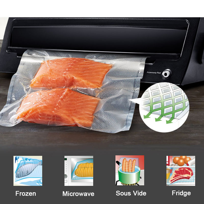 Vacuum Food Saver Sealer Bags  - Meal Prep Vacuum Seal recension och pris